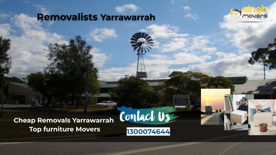 Removalists Yarrawarrah